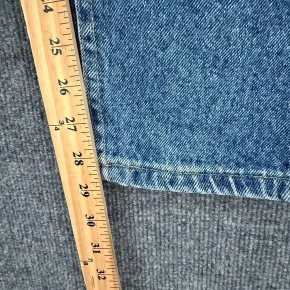 Vintage Lee Jeans Womens 10 High Rise 80s Tapered Mom Stone Washed Classic - Picture 10 of 12